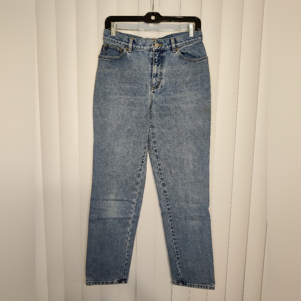 Lauren Jeans Co./Ralph Lauren Straight Leg Denim Jeans